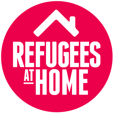 Picture Refugees at Home logo